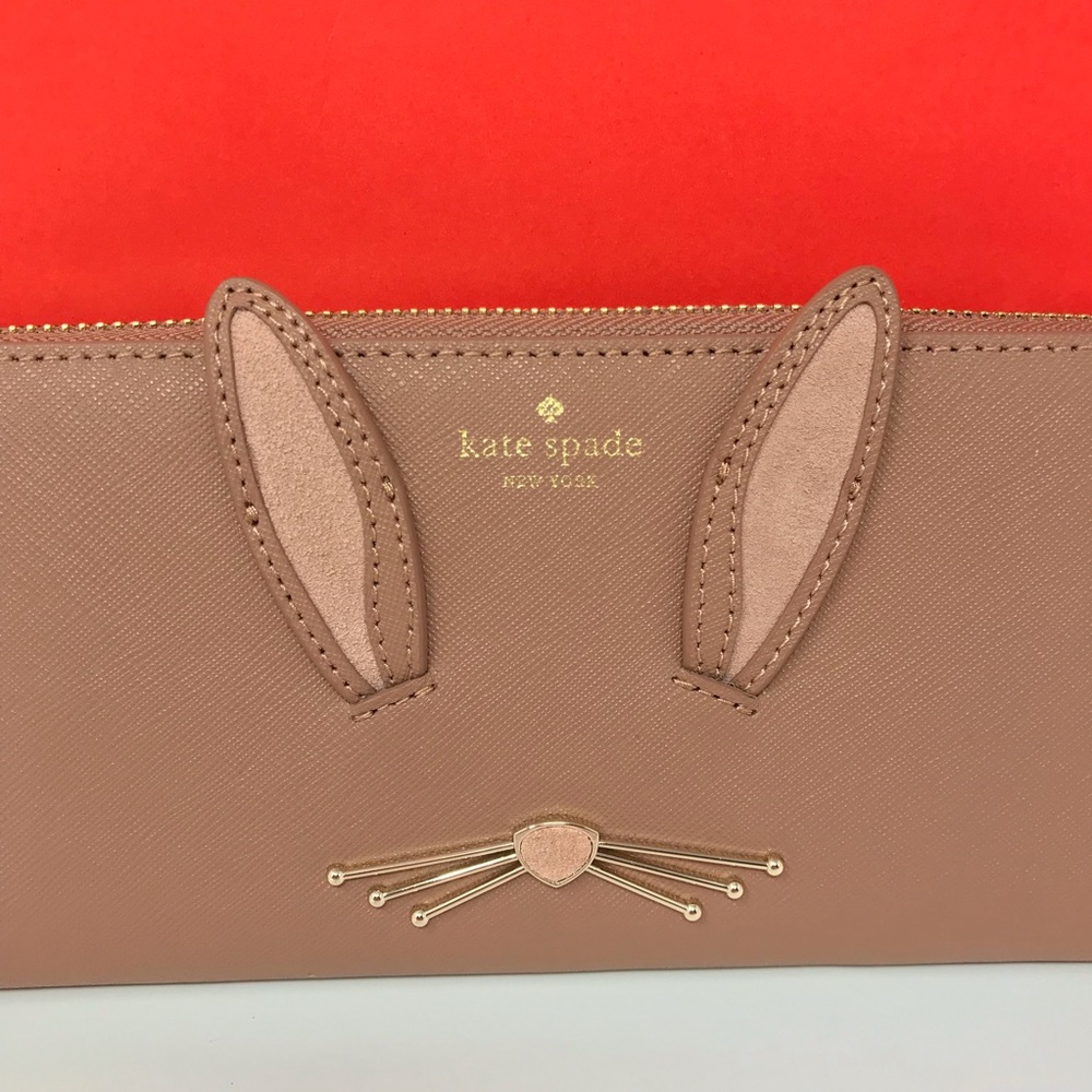 Kate spade rabbit desert muse Lacey wallet NWT - Picture 3 of 7